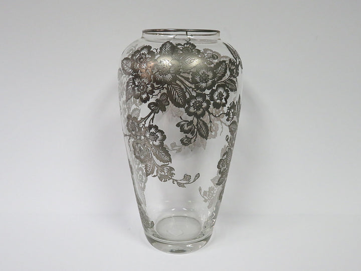 Silver Overlay Vase