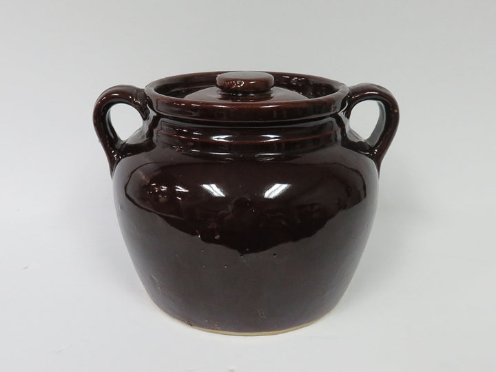 Covered Bean Pot