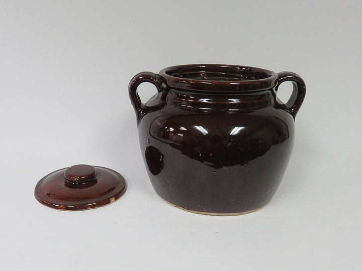 Covered Bean Pot