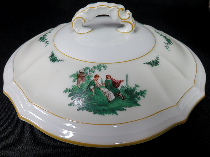 Furstenberg Covered Bowl