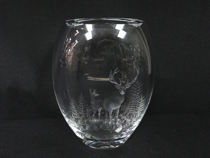 Val St. Lambert Crystal Vase