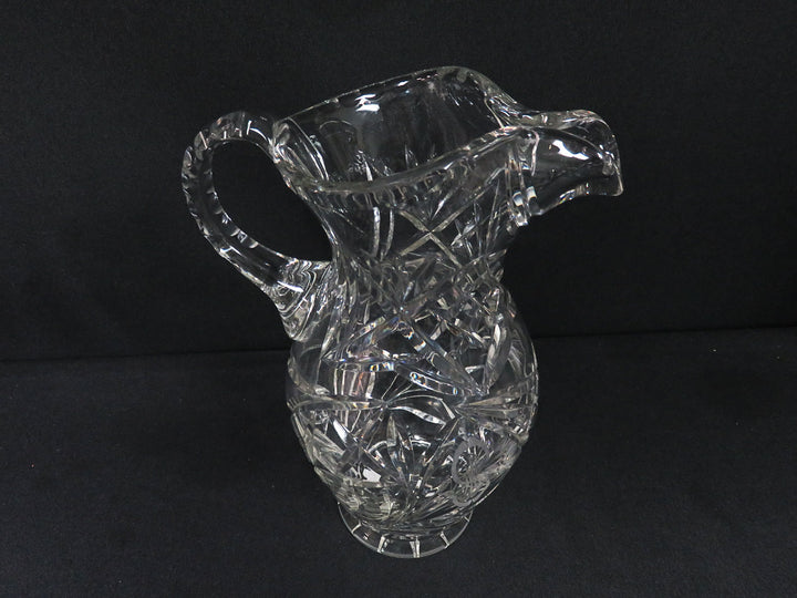 Cut Crystal Pitcher
