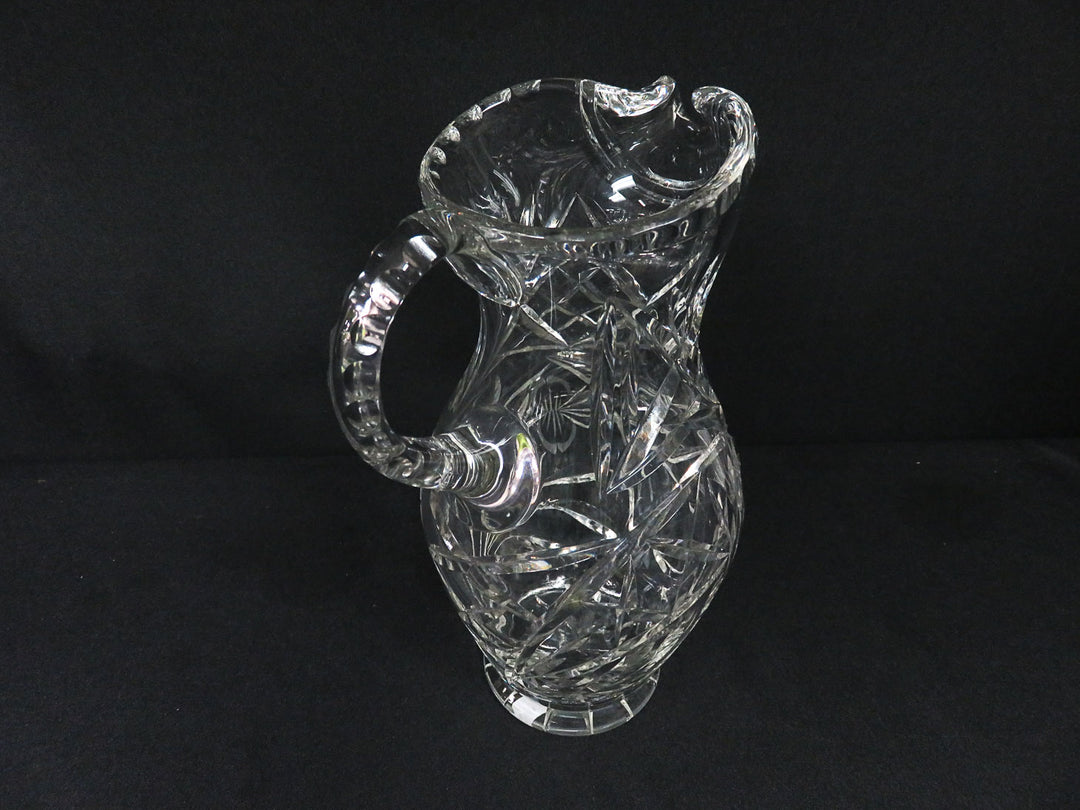 Cut Crystal Pitcher