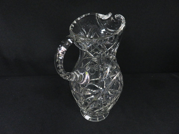 Cut Crystal Pitcher