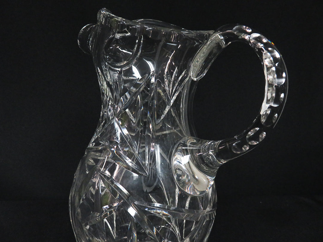 Cut Crystal Pitcher