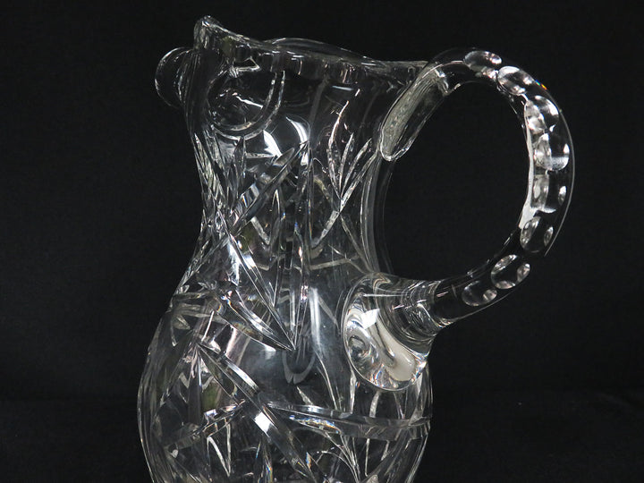 Cut Crystal Pitcher