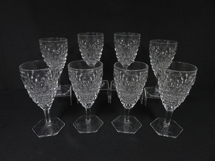 Fostoria Stemmed Water Glasses