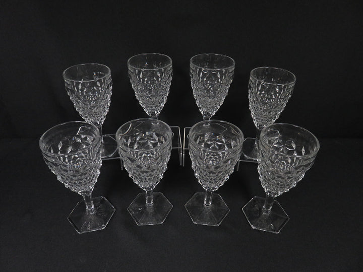 Fostoria Stemmed Water Glasses