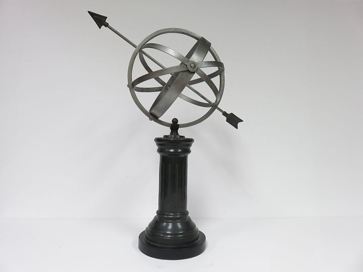 Armillary on Tall Pedestal