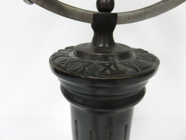 Armillary on Tall Pedestal