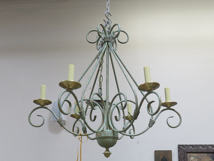 Verdigris Chandelier