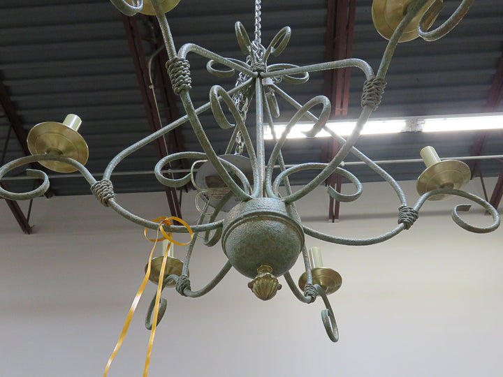 Verdigris Chandelier
