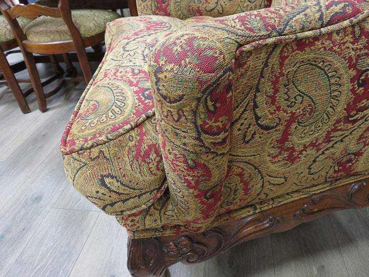 Paisley Wingback Chair