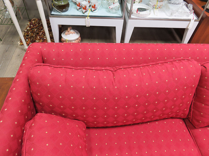 Baker Upholstered Love Seat