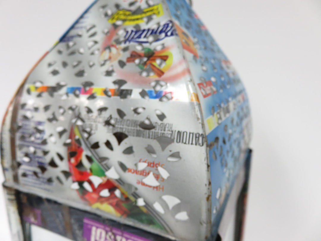 Retro Recycled Tin Lantern