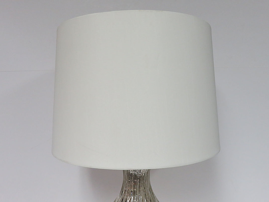 Fluted Mercury Glass Lamp