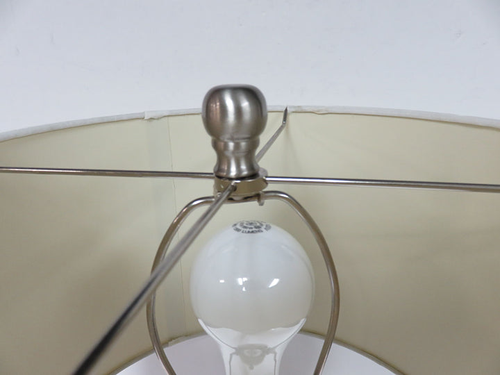 Fluted Mercury Glass Lamp
