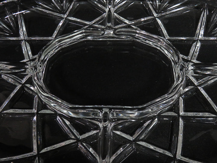Divided Glass Platter