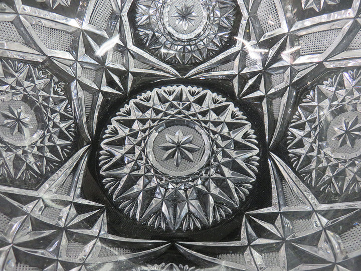Cut Crystal Serving Bowl