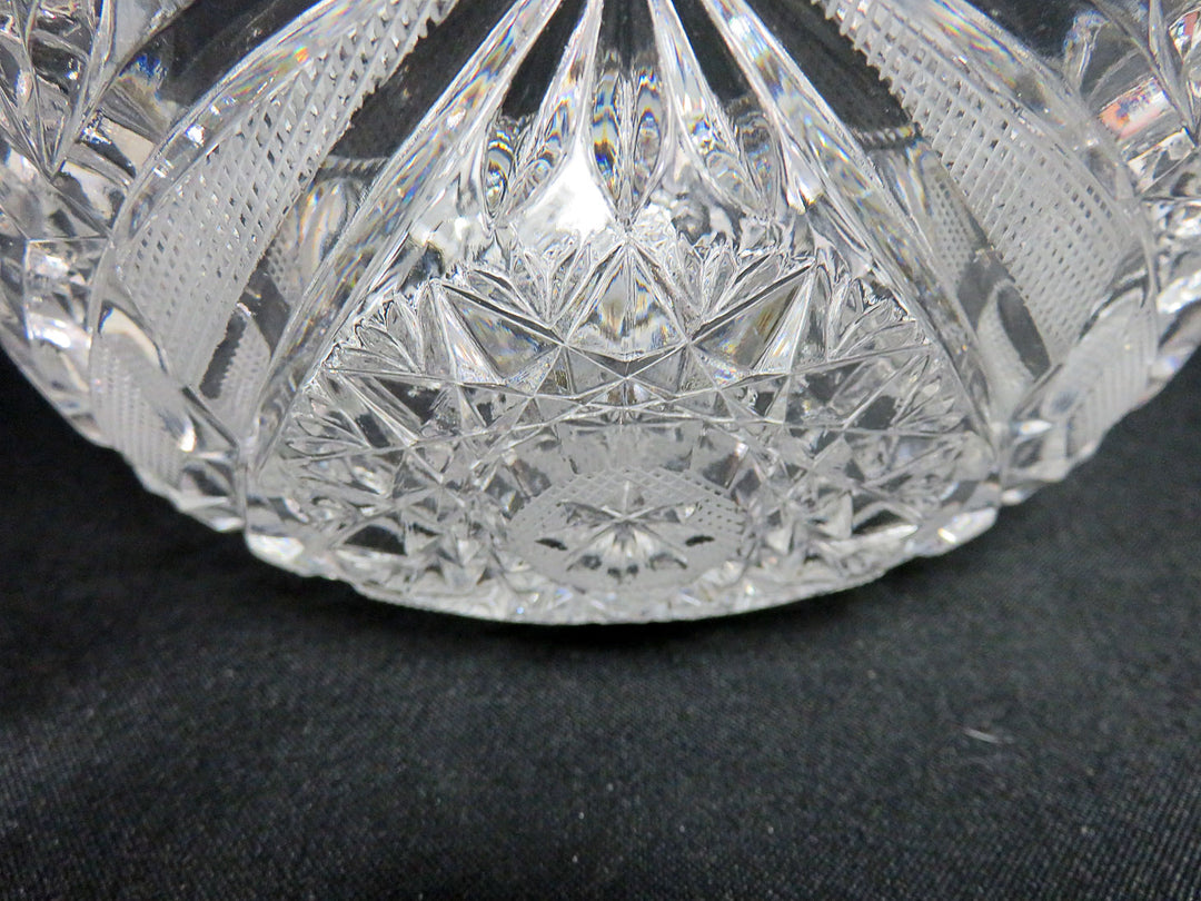 Cut Crystal Serving Bowl