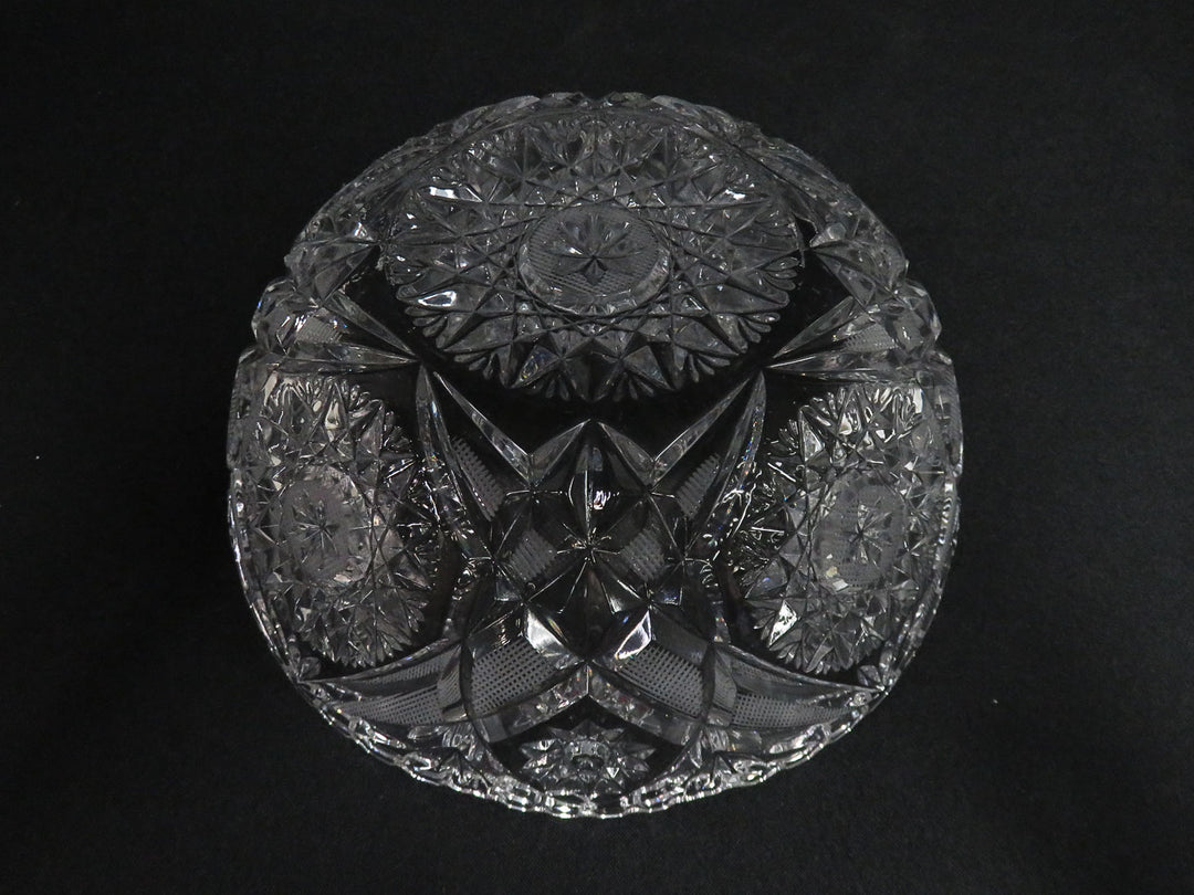 Cut Crystal Serving Bowl