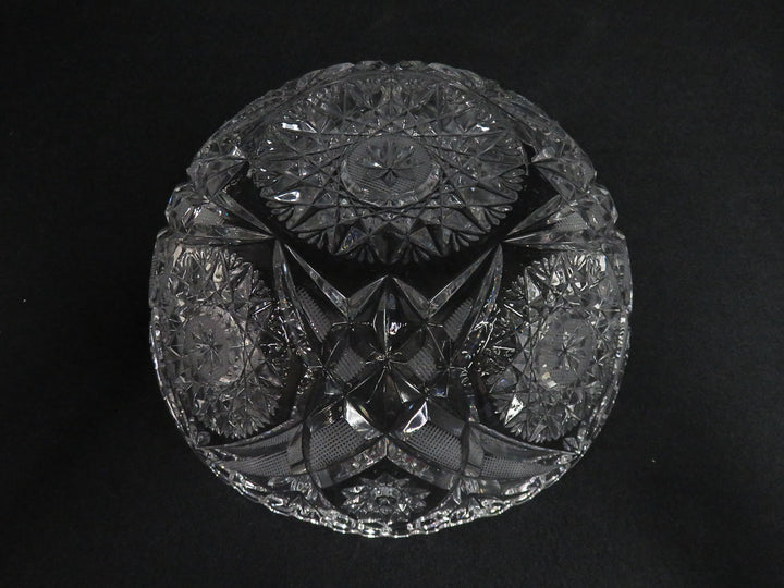 Cut Crystal Serving Bowl