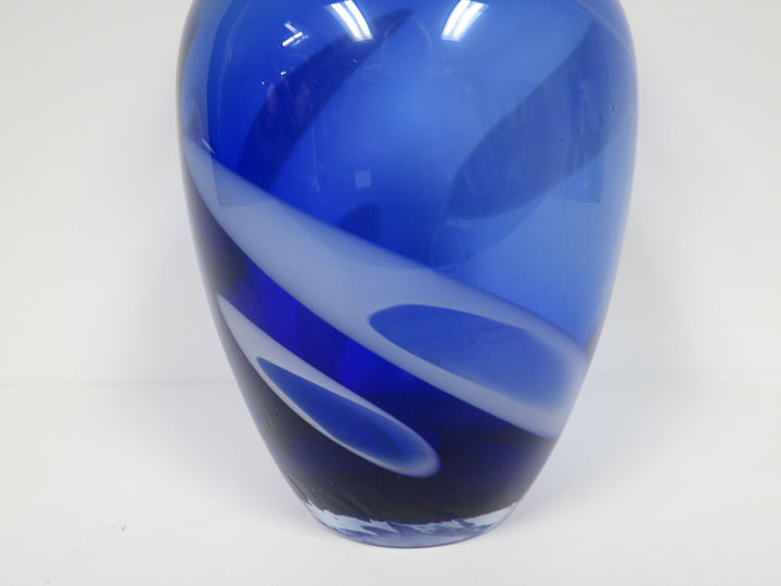 Cobalt Art Glass Vase