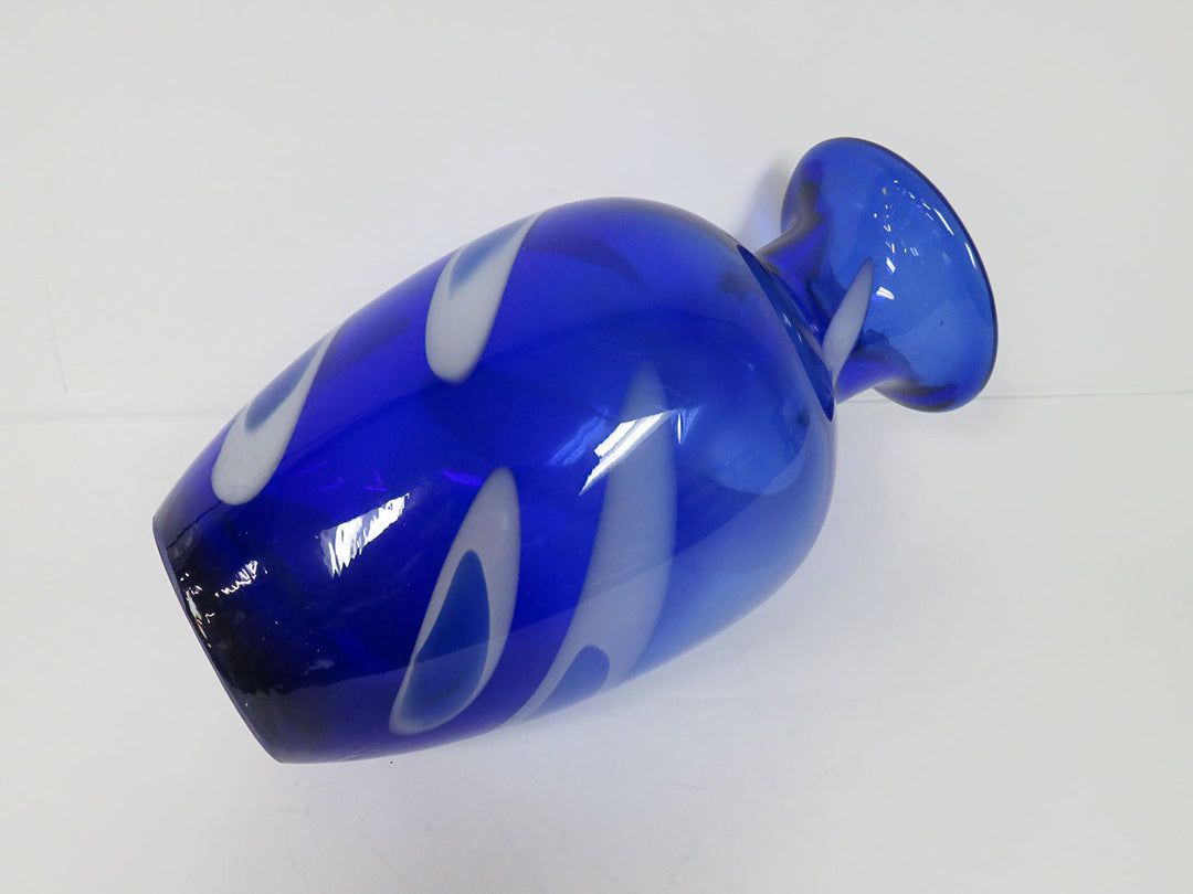 Cobalt Art Glass Vase