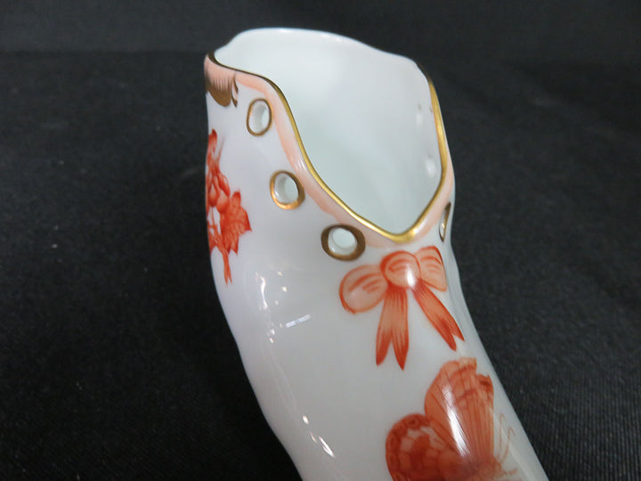 Herend Baby Shoe Figurine