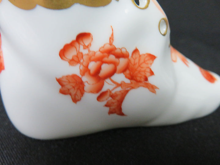 Herend Baby Shoe Figurine