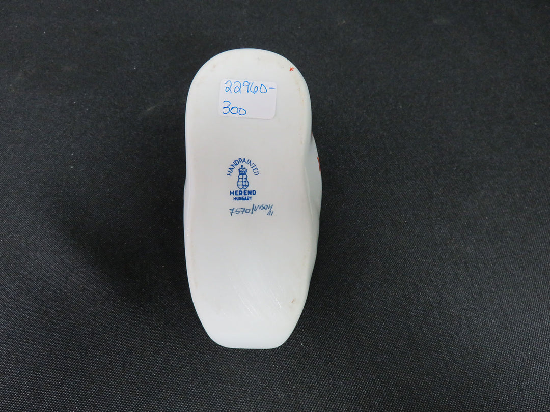 Herend Baby Shoe Figurine