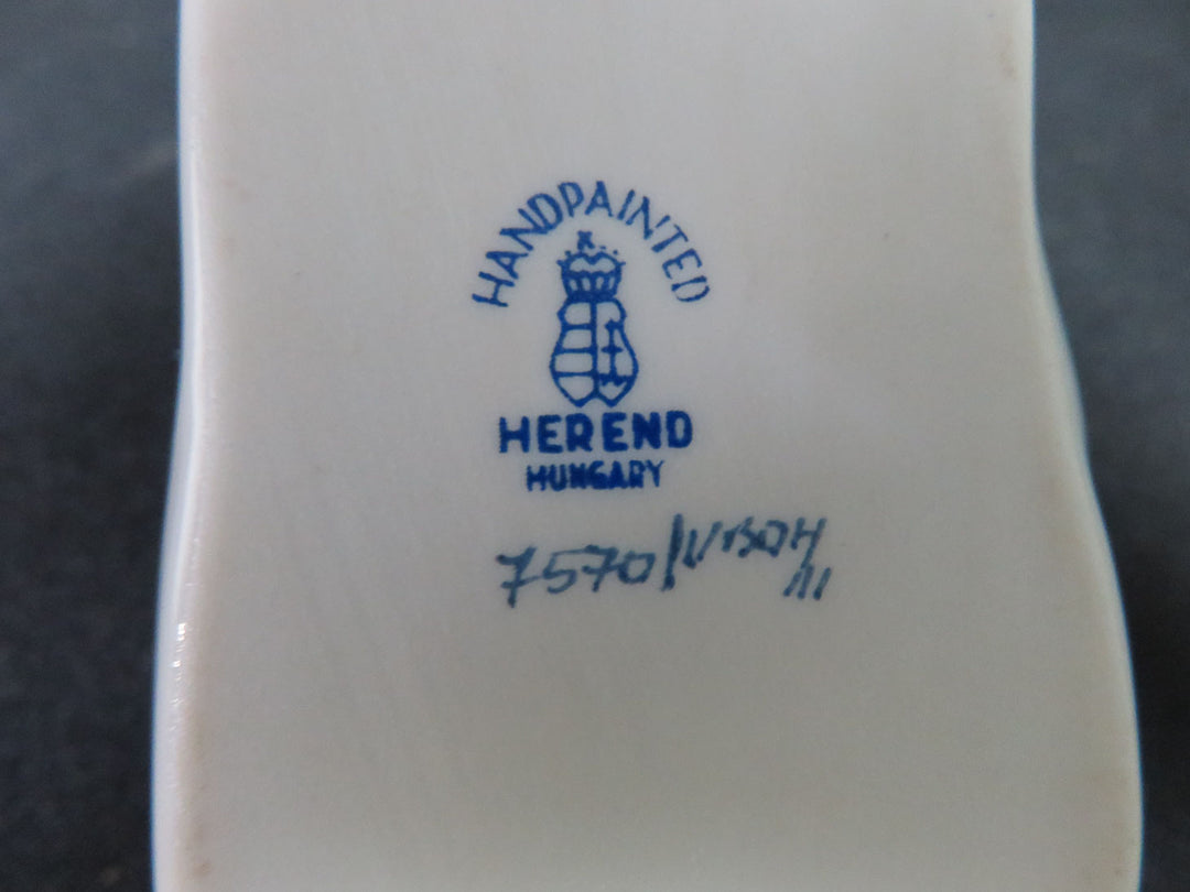 Herend Baby Shoe Figurine