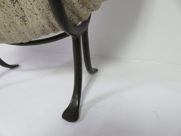 Ethan Allen Ammonite Sculpture