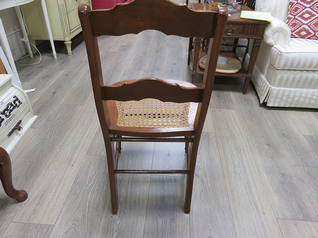 Antique Caned Side Chair