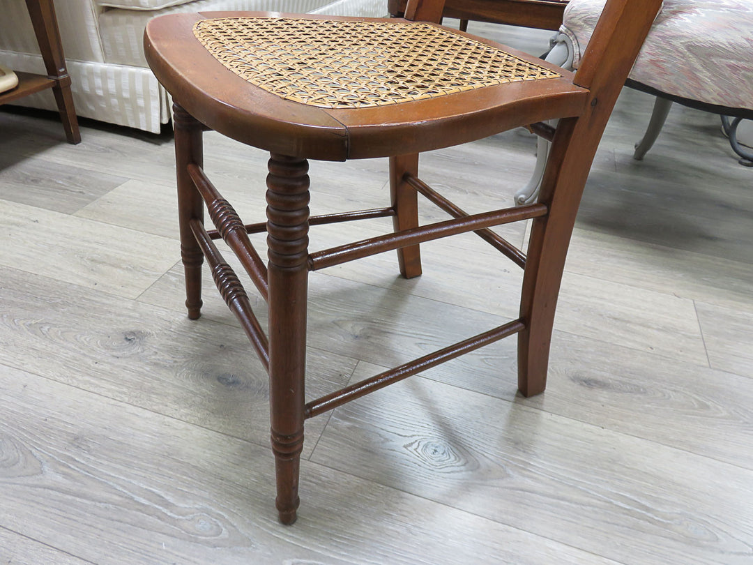 Antique Caned Side Chair