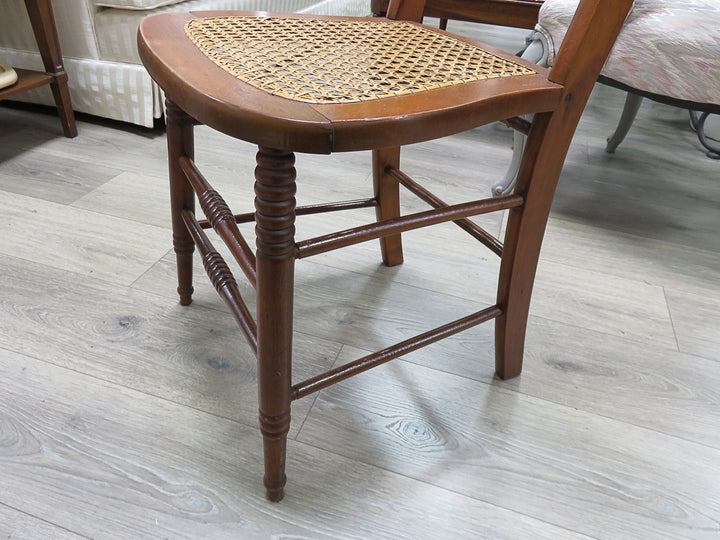 Antique Caned Side Chair