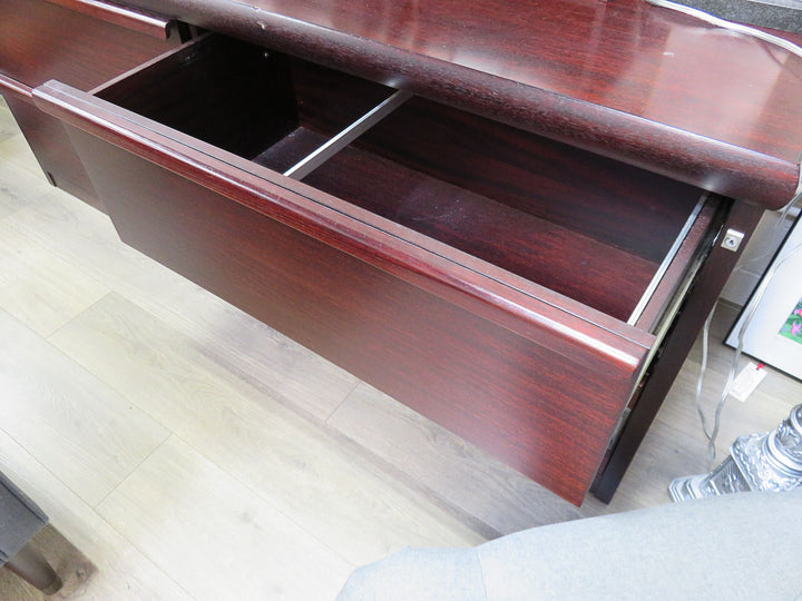 Four-drawer Cherry Filing Cabinet