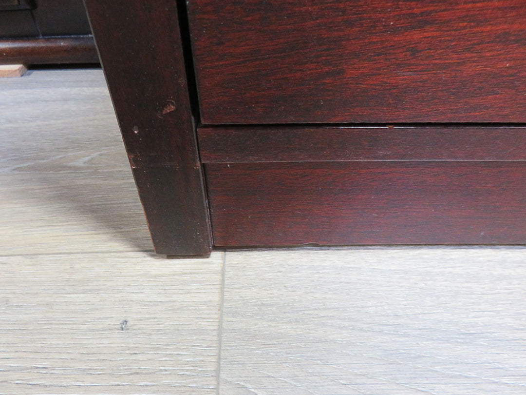 Four-drawer Cherry Filing Cabinet
