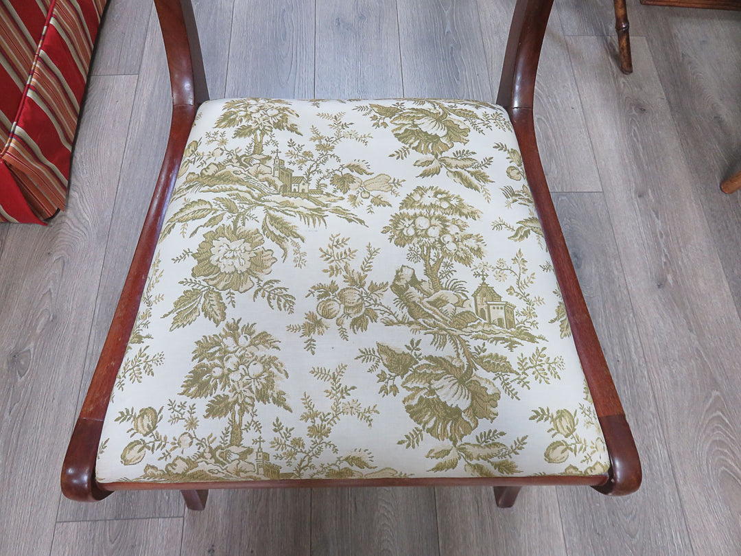 Curled Ladderback Side Chair