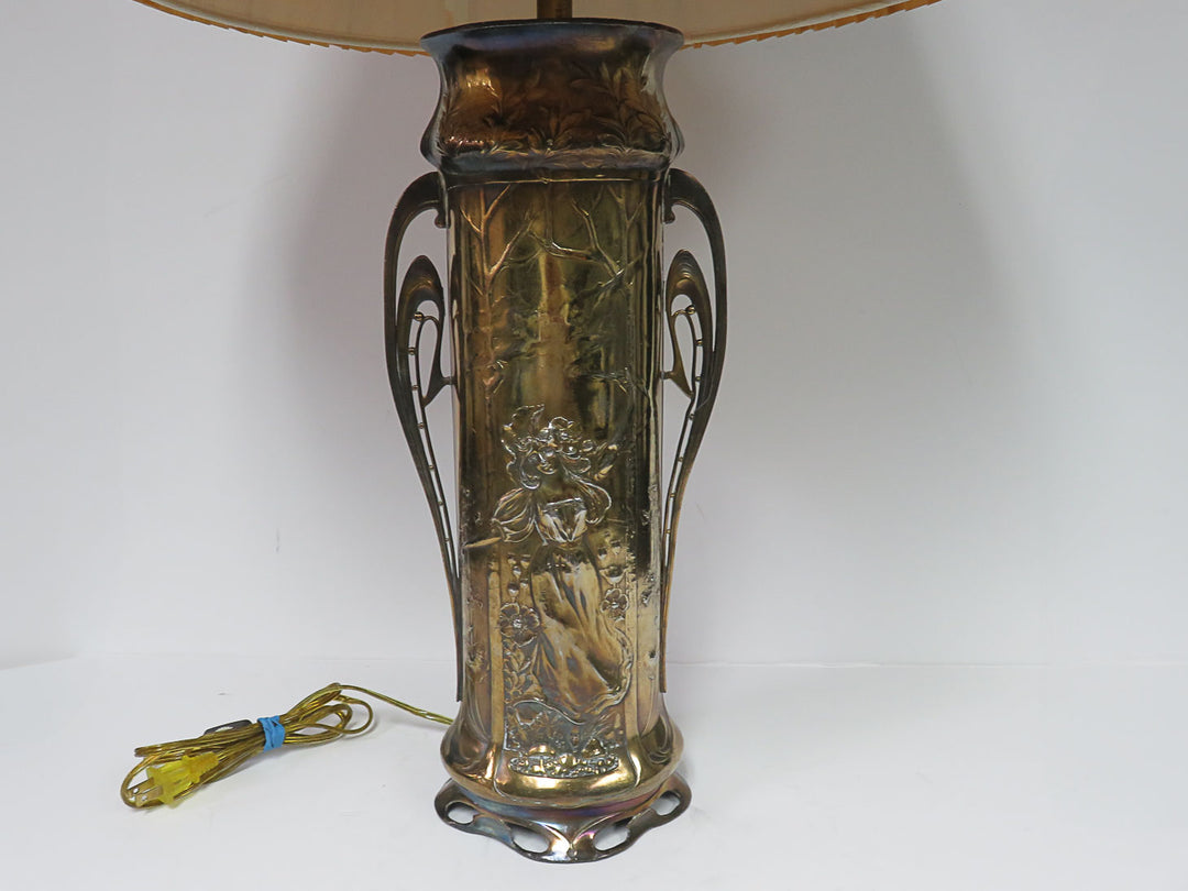 Art Nouveau Table Lamp