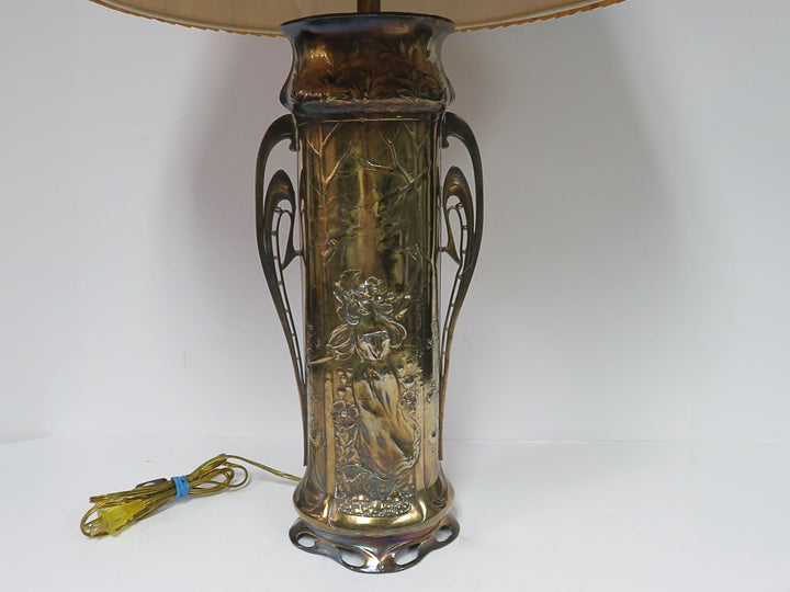 Art Nouveau Table Lamp