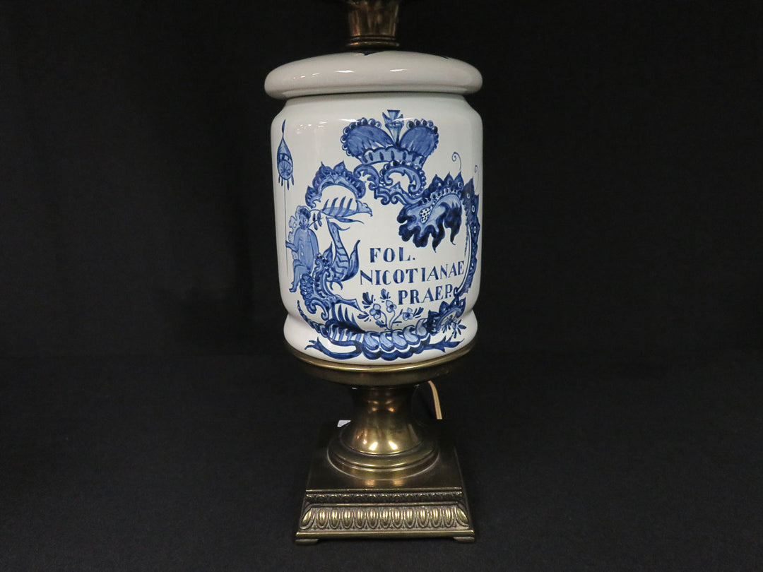 Vintage Apothecary Jar Lamp