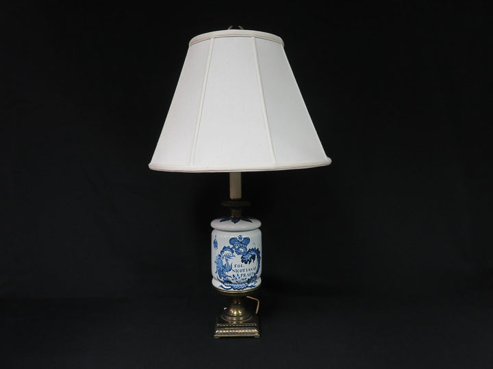 Vintage Apothecary Jar Lamp