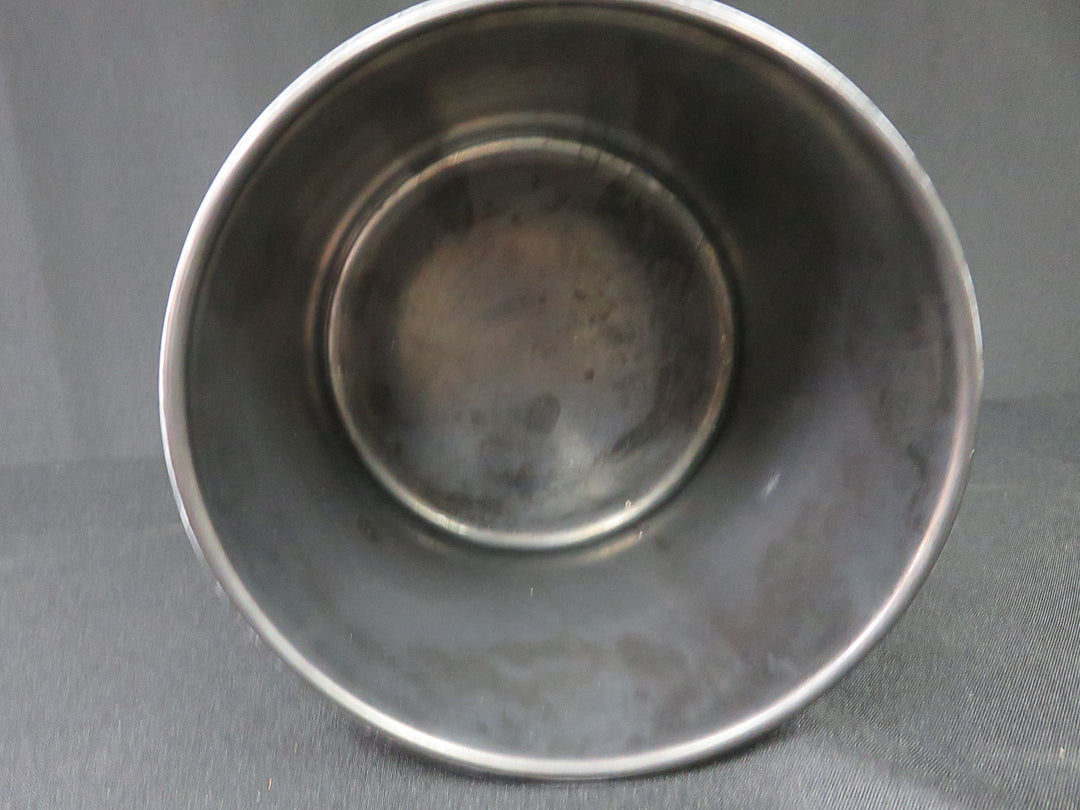 Rivet Textured Silver Planter