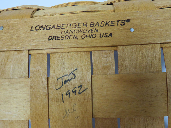 Longaberger Chore Basket