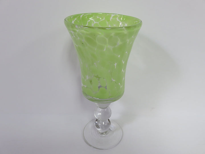 Art Glass Goblet Set