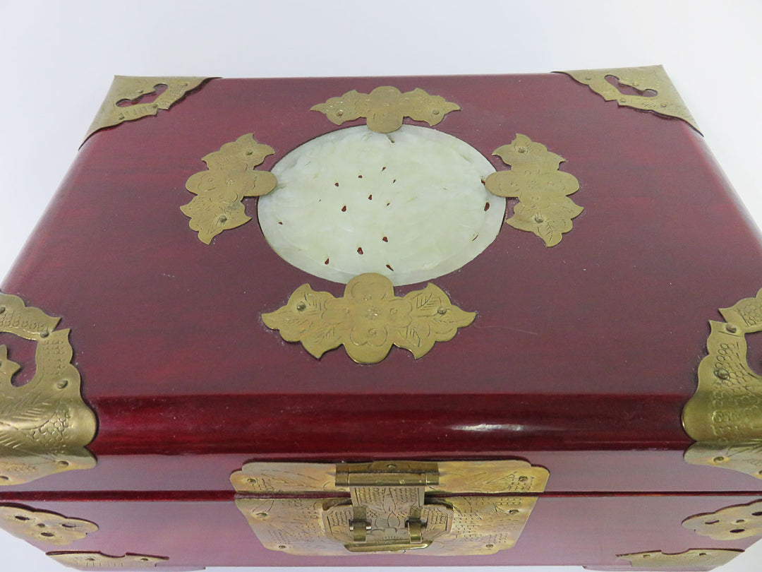 Wooden Asian Jewelry Box