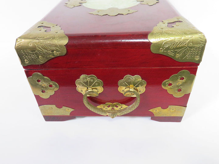 Wooden Asian Jewelry Box