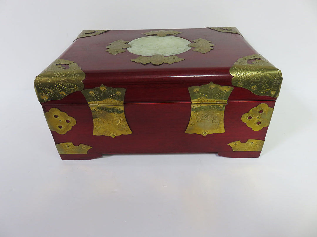 Wooden Asian Jewelry Box
