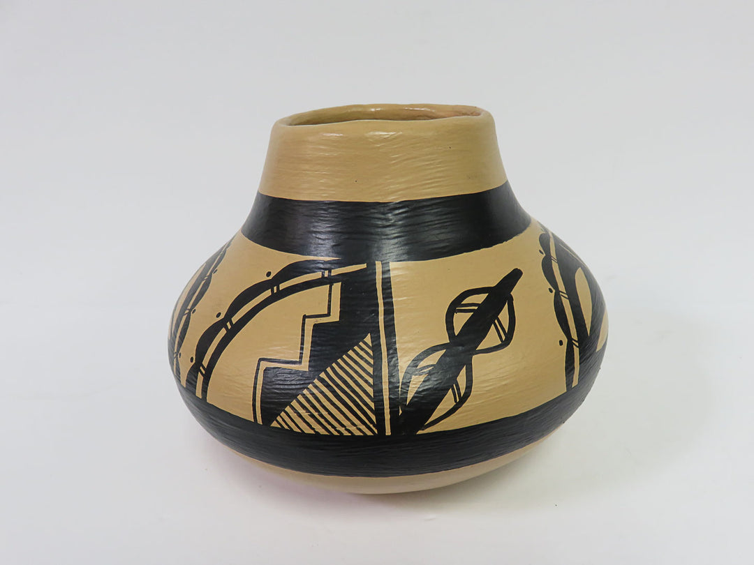 Southwest Painted Clay Pot
